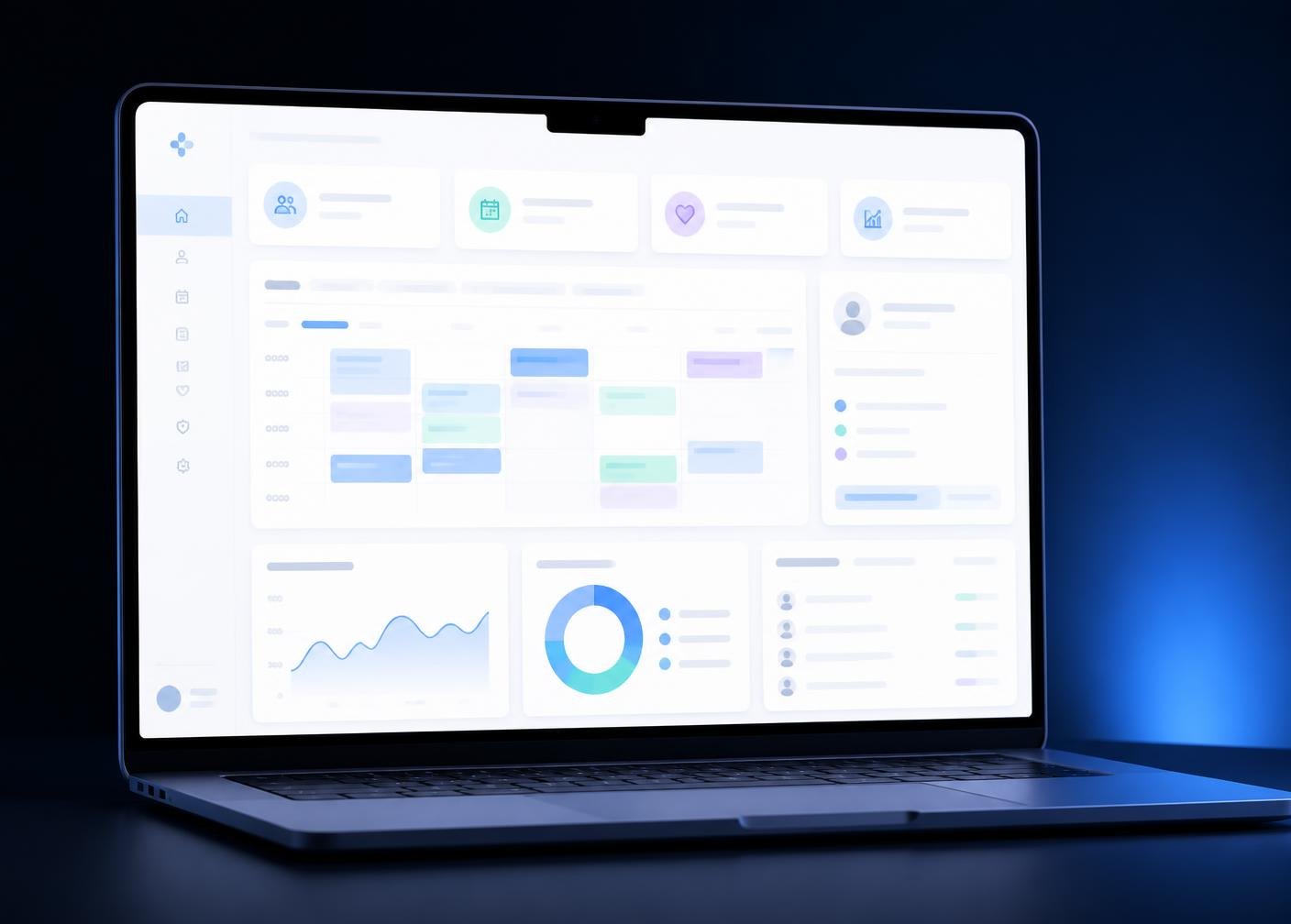 Patient Portal for Healthcare — view 1