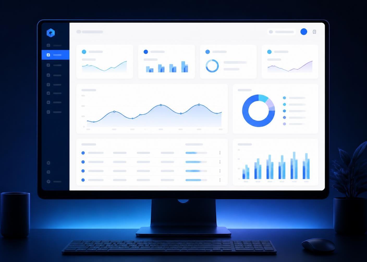 SaaS Analytics Platform — view 1